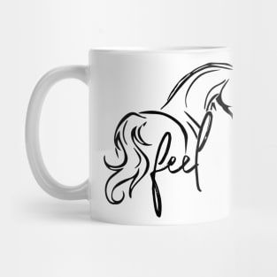 Horse lover desing gifts Mug